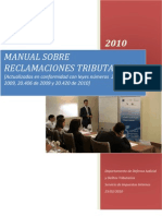 Manual Reclamaciones Tributarias 2010