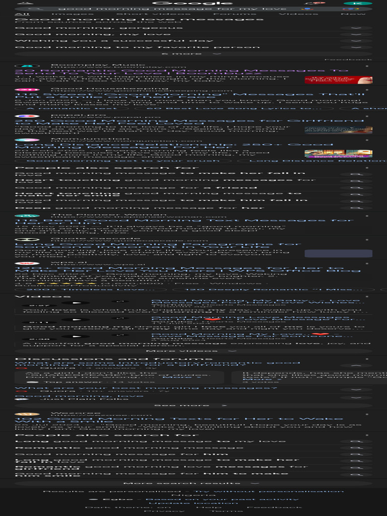 Good Morning Message for My Love Google Search PDF Good Morning Message for My Love Google Search PDF