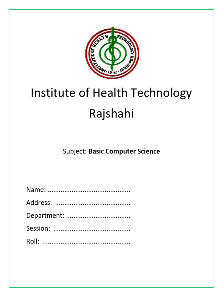 IHT Basic Computer Science Questions | PDF | Random Access Memory ...