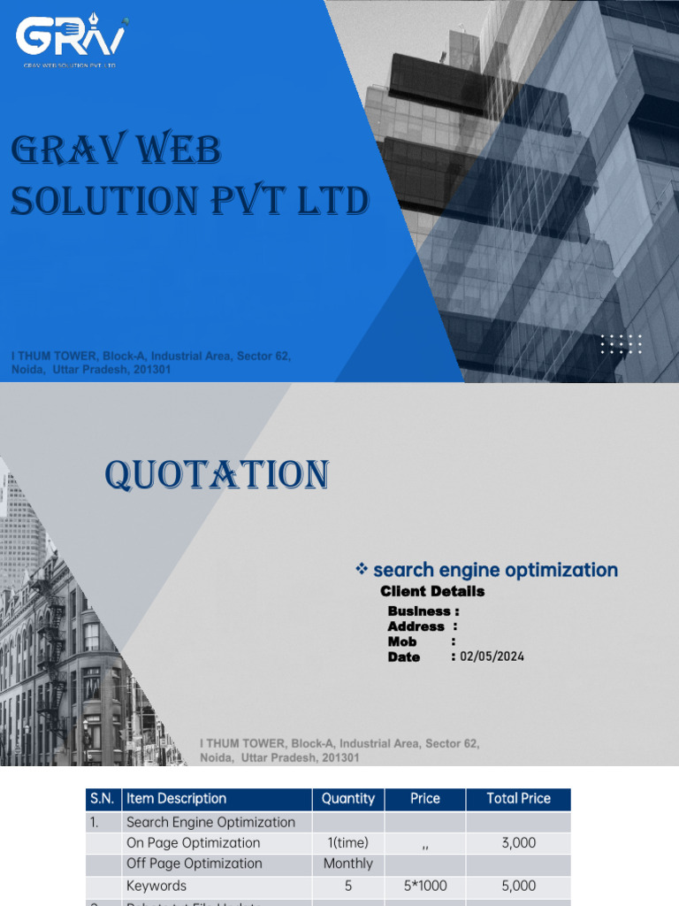 Akestech (SEO Quotation) | PDF
