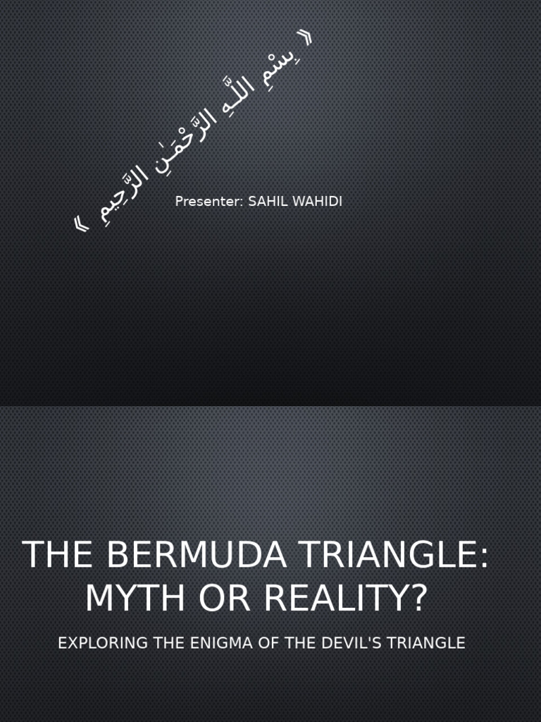 Bermuda Triangle: Myth or Reality? | PDF