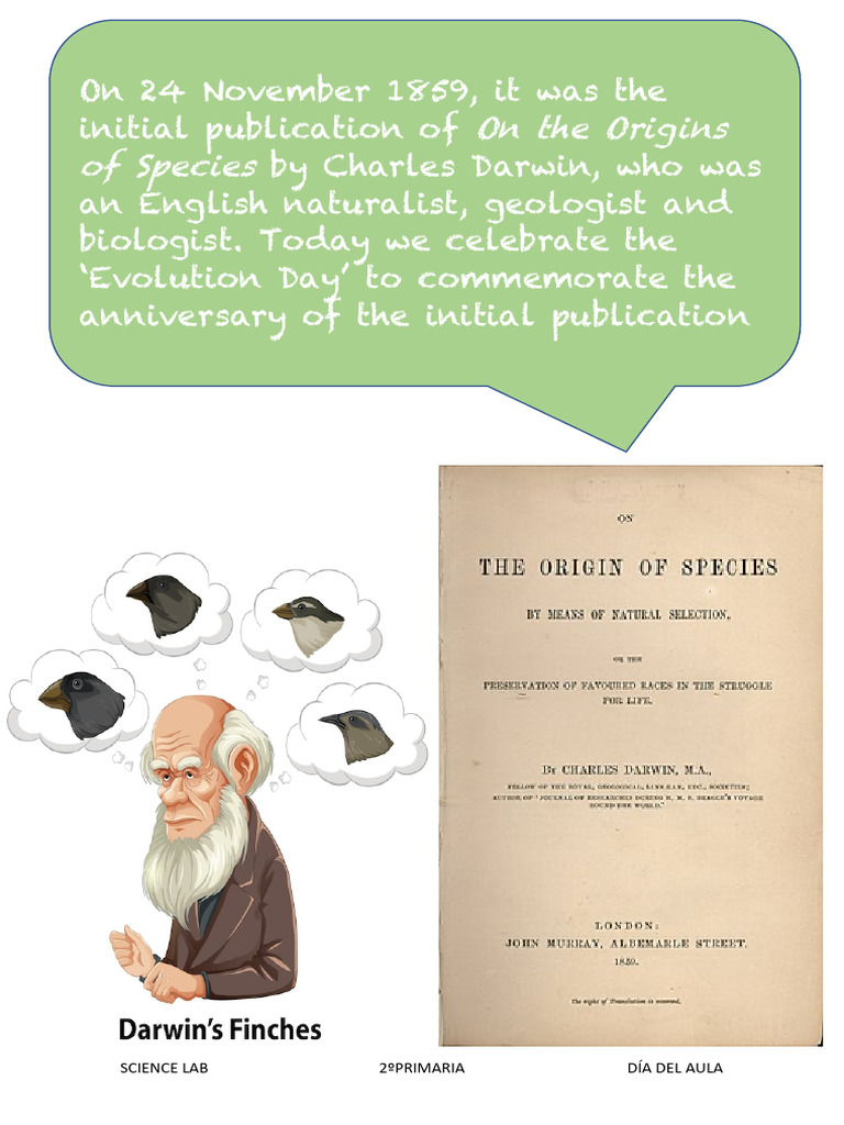 Vania. 2ºEP. Charles Darwin Evolution Day. 1 Copia COLOR | PDF
