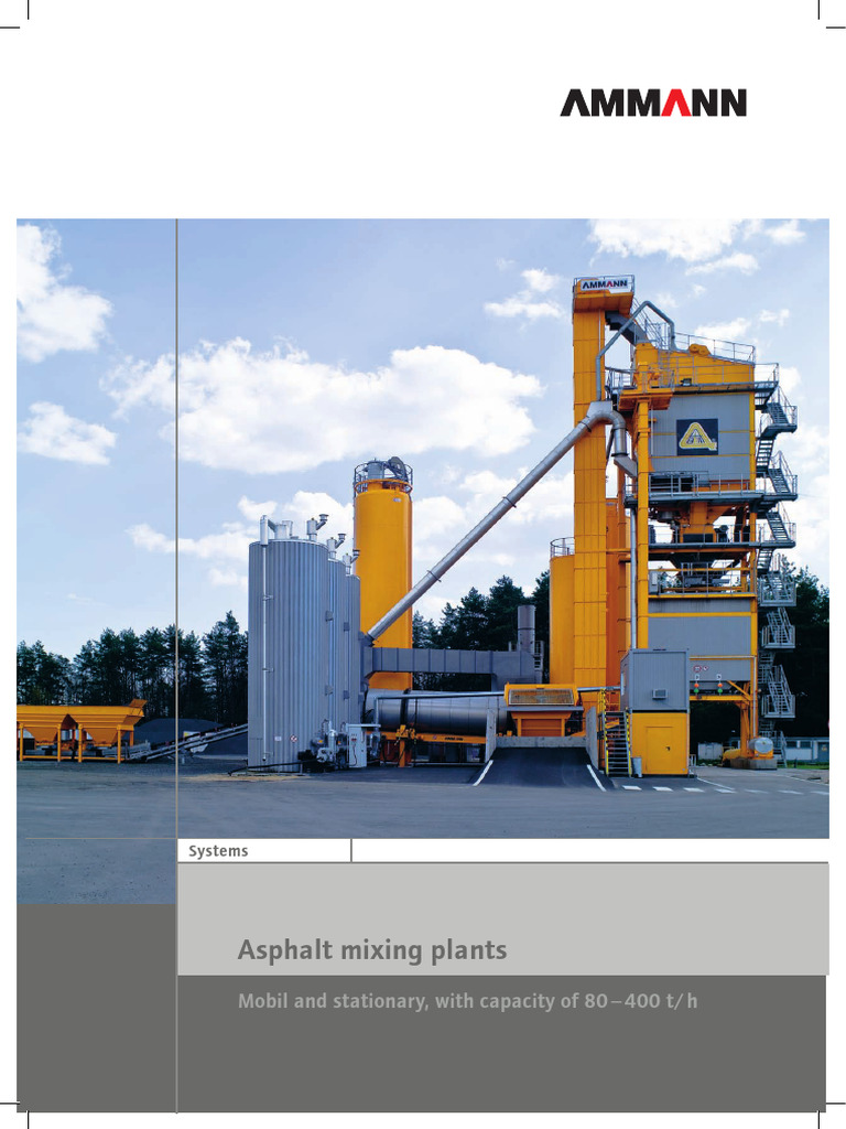 Asphaltmischanlagen en en | PDF | Trailer (Vehicle)