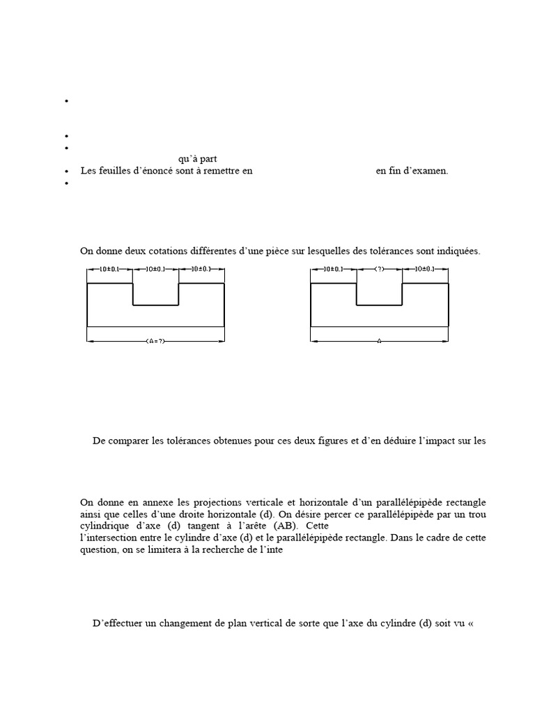 Examen Communication Graphique Bac 2012 | PDF | Stéréoscopie ...