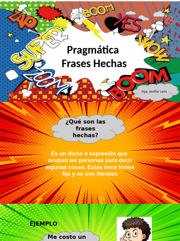 Frases Hechas: Definición y Ejemplos | PDF