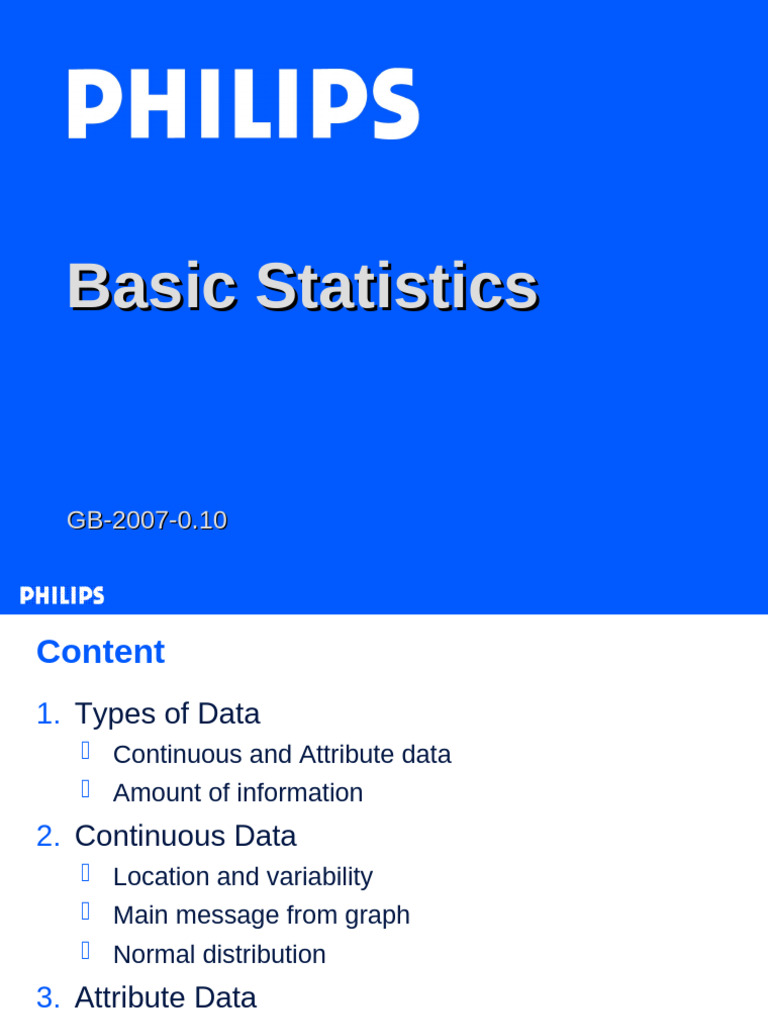 GB-2007-0.10 Basic Statistics | PDF | Standard Deviation | Mean