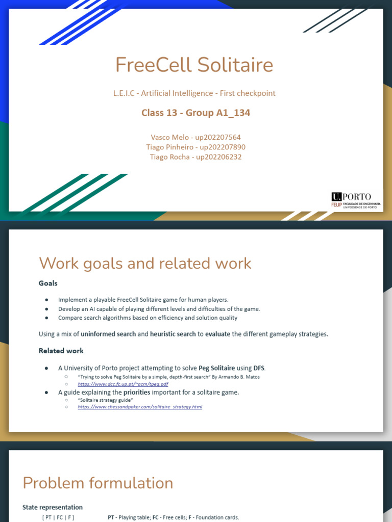 FreeCell AI Solver Development Plan | PDF | Computer Programming ...