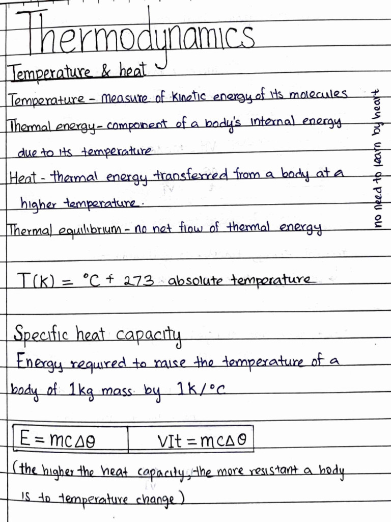 Physics Unit 5 Notes | PDF