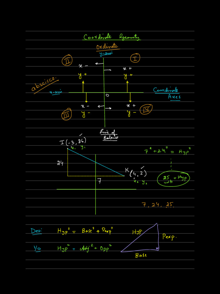 Coordinate Geometry G7 RR 2 | PDF | Euclidean Geometry | Mathematics