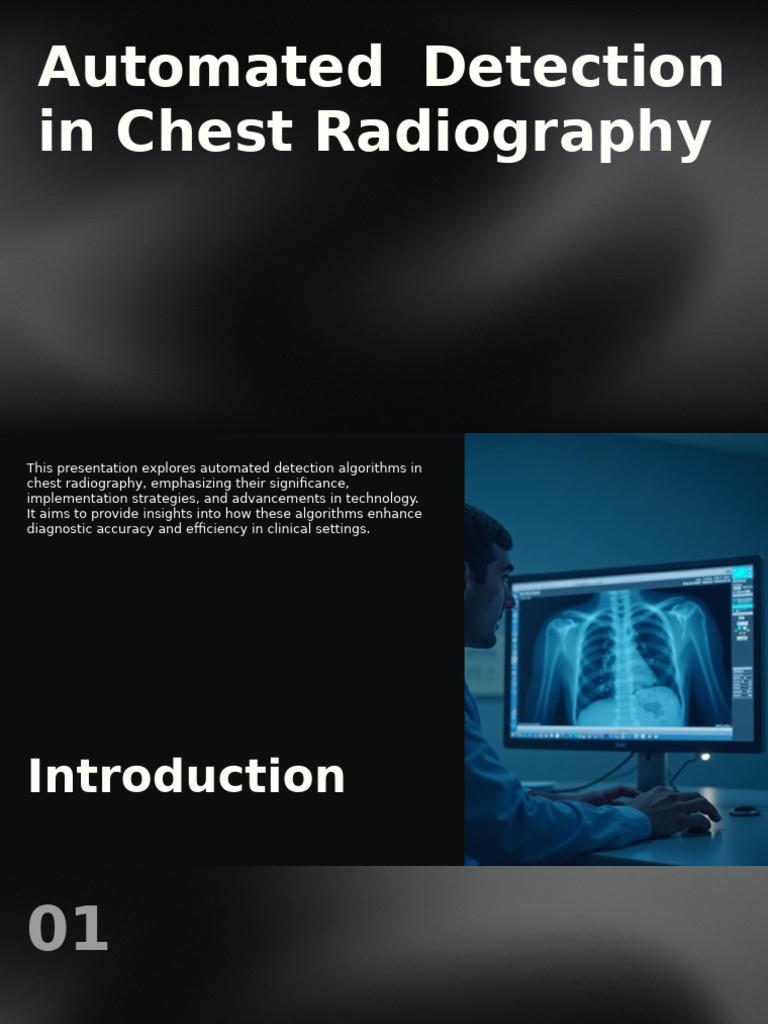 Automated Detection in Chest Radiography | PDF | Cognitive Science ...