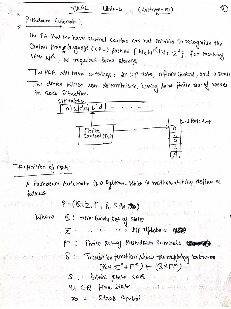 TAFL Unit - 4 Notes 23-24 | PDF