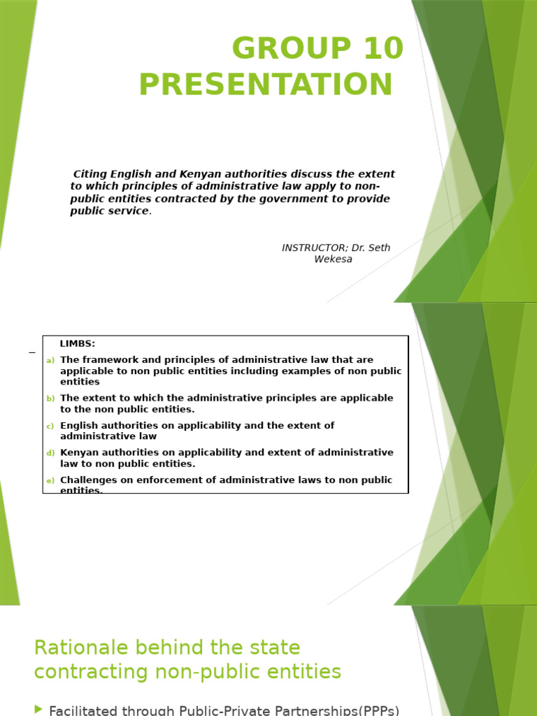 G10 Admin Law Draft Presentation Final Draft | PDF | Administrative Law ...