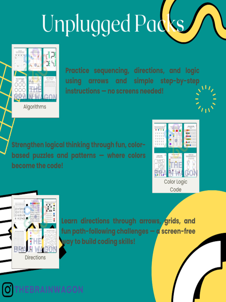 Screen-Free Coding Activities for Kids | PDF