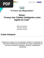 88161219 O Futuro Das Megacidades Avanco Das Cidades Inteligentes Como Legado Da Copa