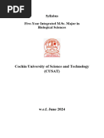 UP Diliman BS Biology Curriculum Overview | PDF | Microbiology | Biology