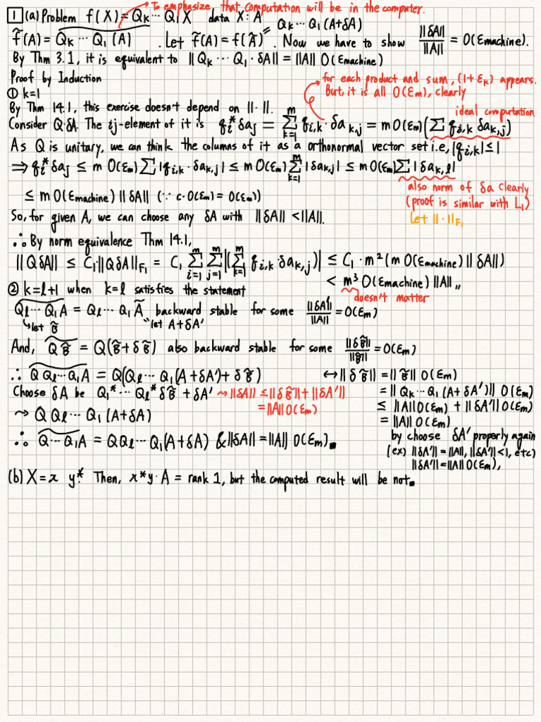 Householder Triangularization Explained | PDF | Linear Algebra | Algebra