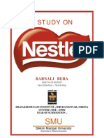 A STUDY ON NESTLE'S MARKETING STRATEGIES IN INDIA