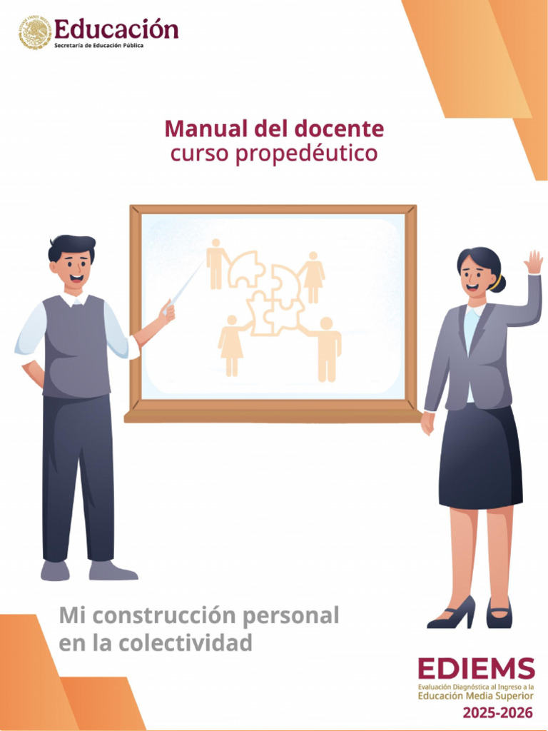 Manual Docente Curso Propedéutico 2025 | PDF | Inclusión (Educación ...