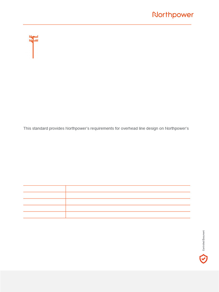 Overhead Line Design Standard v2 | PDF | Electrical Conductor ...