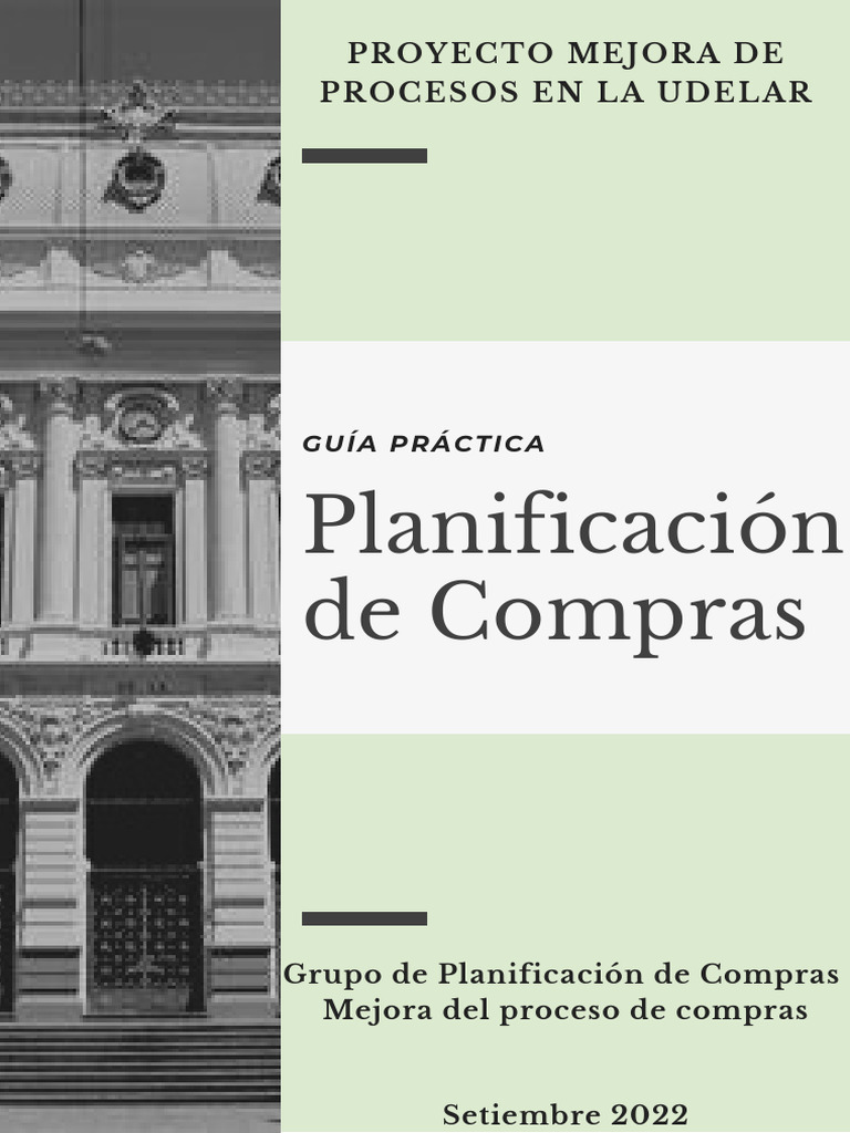 Guía Práctica de Planificación de Compras | PDF | Presupuesto ...