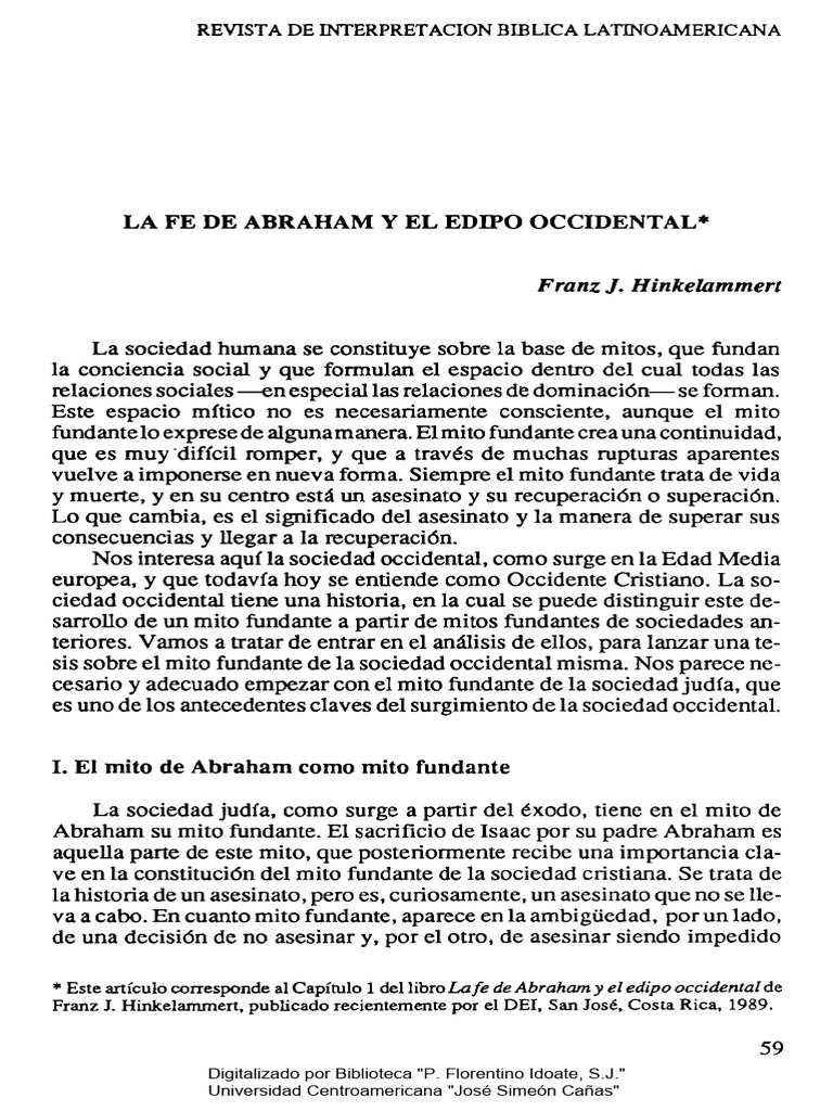 La Fe de Abraham y El Etipo Occidental | PDF | Abrahán | Jesús