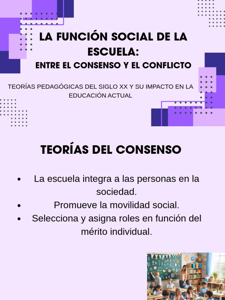 La Función Social de La Escuela | PDF