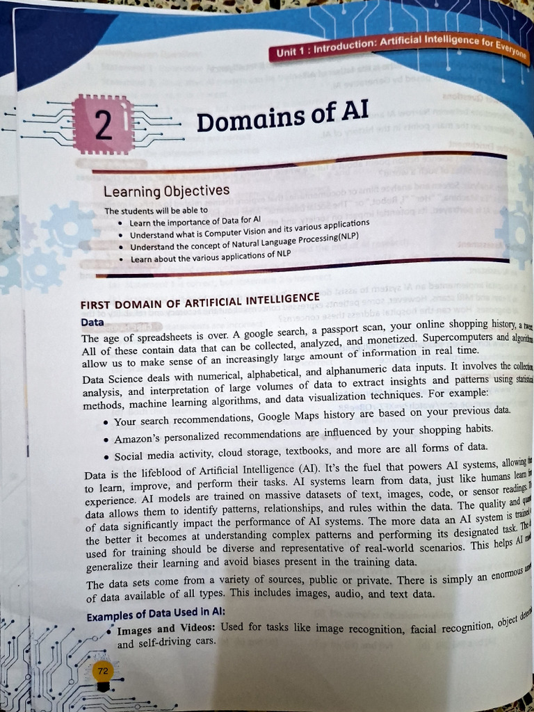 Domains of AI | PDF | Artificial Intelligence | Intelligence (AI) &  Semantics