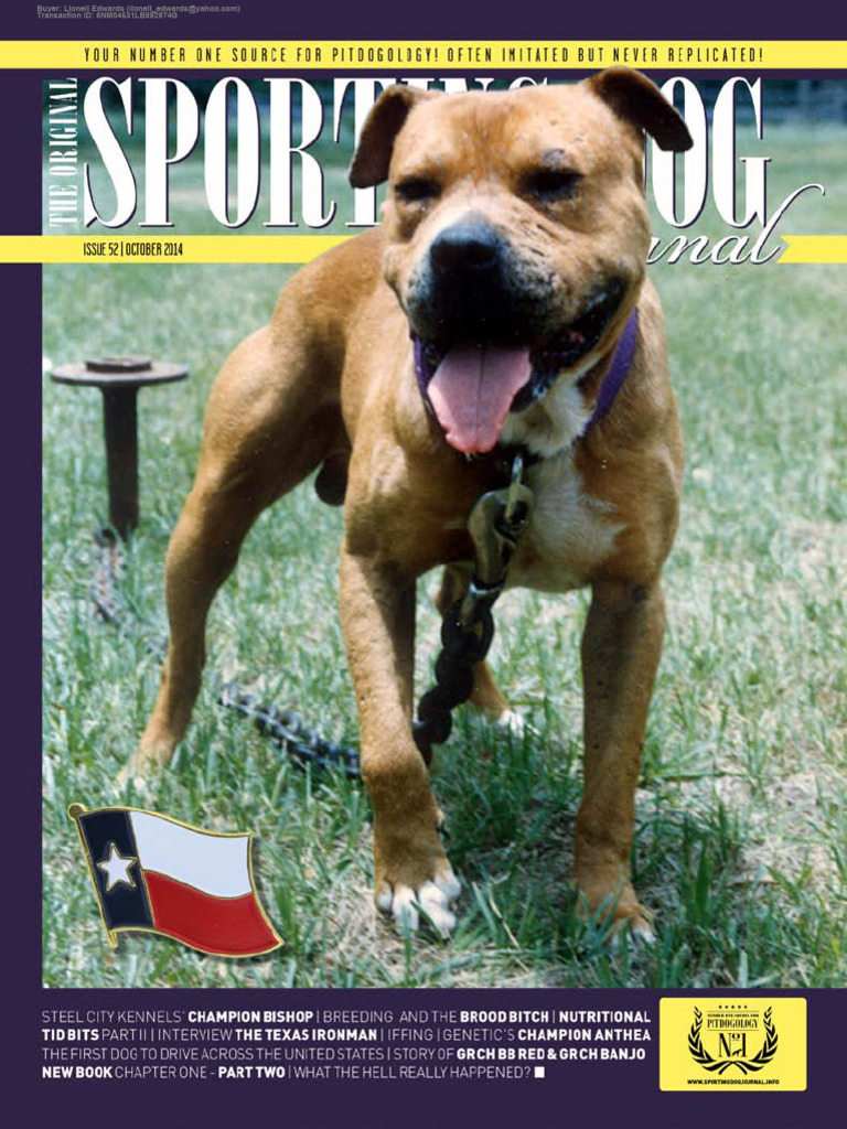 SPORTING DOG JOURNAL October 2014 | PDF | Dogs | Dog Breeding
