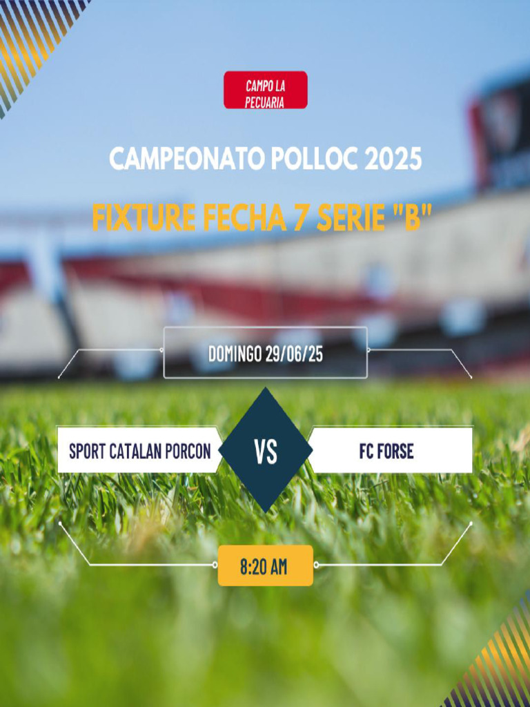 Calendario Campeonato Polloc 2025 | PDF