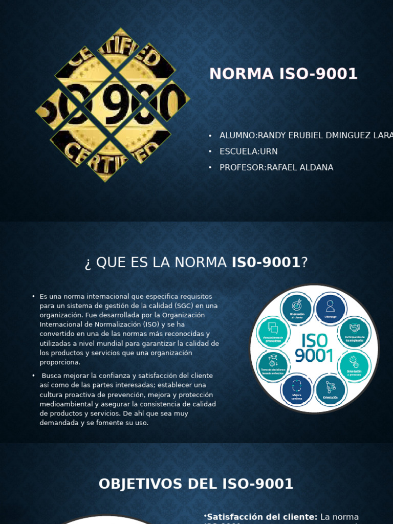 Guía Completa sobre la Norma ISO 9001 | PDF | Calidad (comercial ...