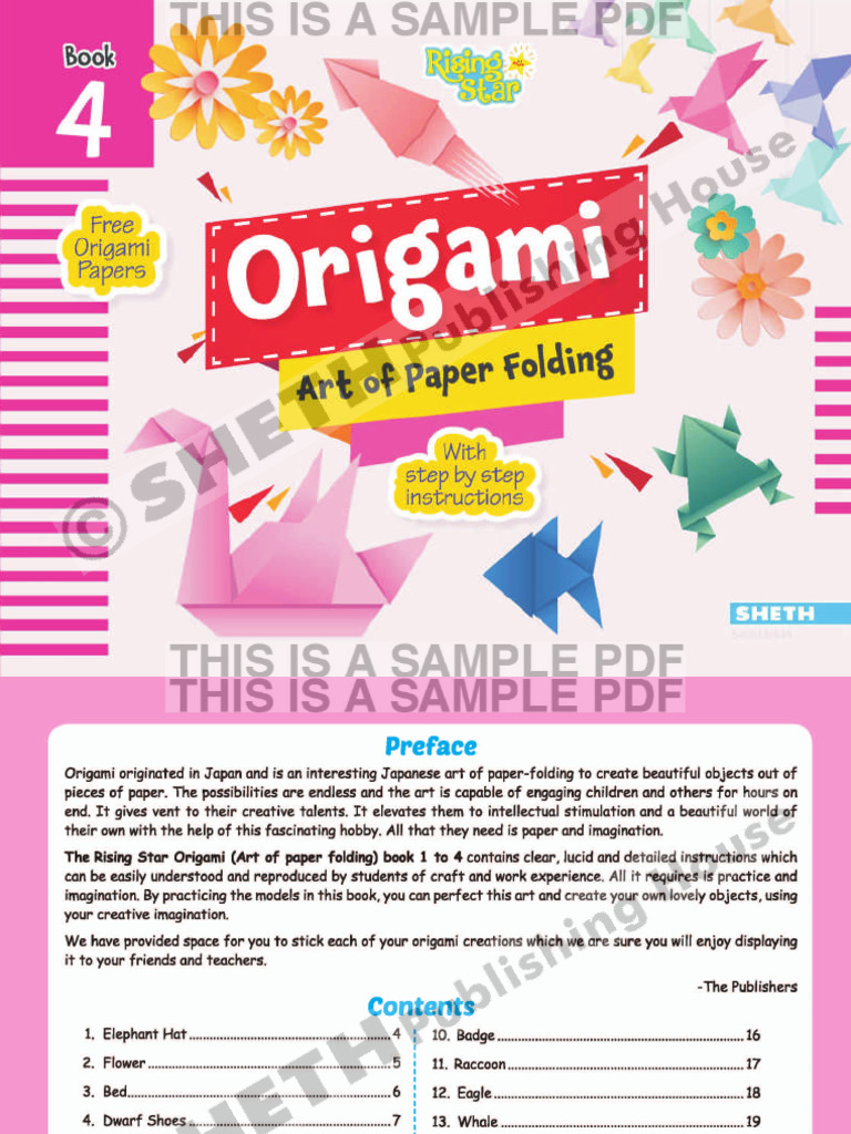 Rs Origami Book 4 | PDF