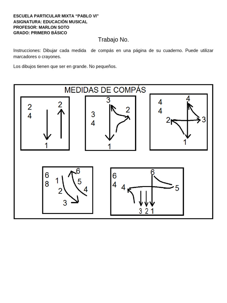 Medidas de Compás | PDF