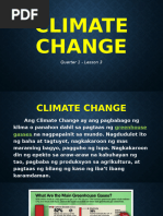 Ap: Climate Change, Pagkasira NG Kalikasan (Tagalog) | PDF