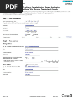 RC66SCH: Canada Income Status Form | PDF | Government | Justice