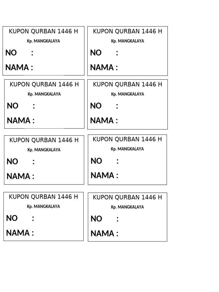 KUPON | PDF