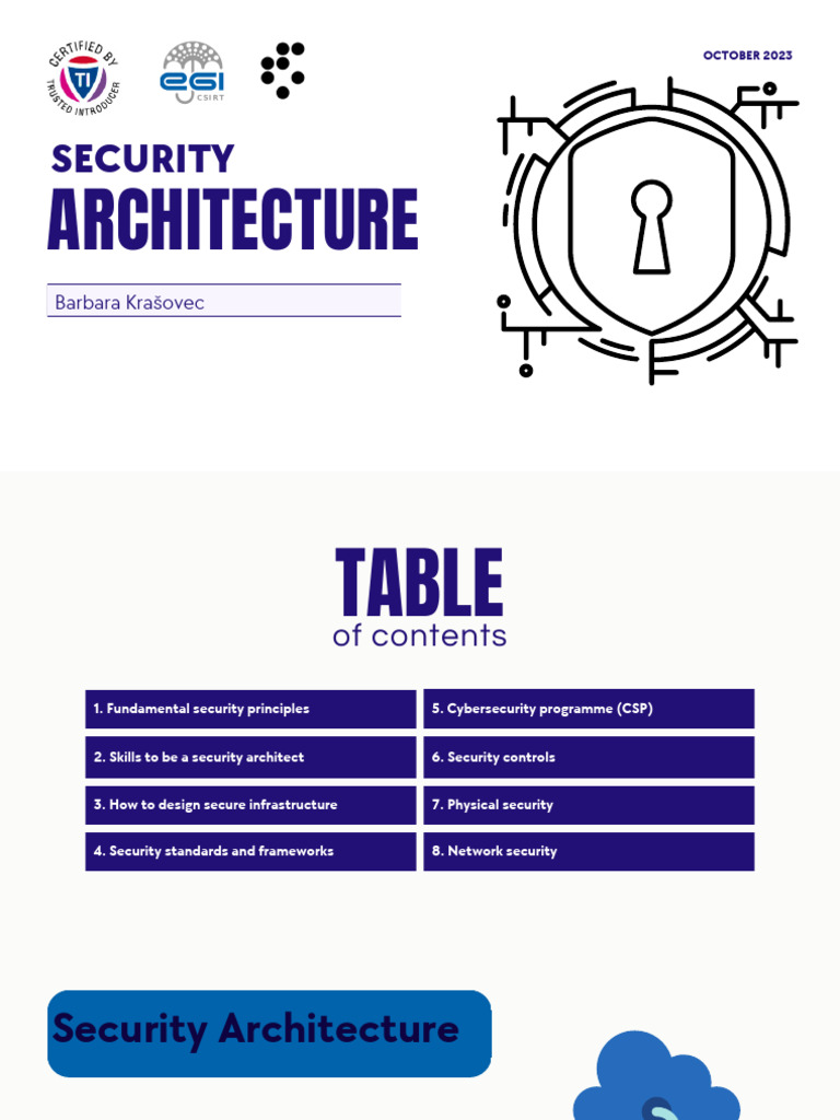 Security Architecture Fundamentals | PDF | Security | Computer Security
