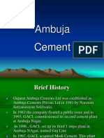 Ambuja Cement's History and Growth Plans Under 35 Characters