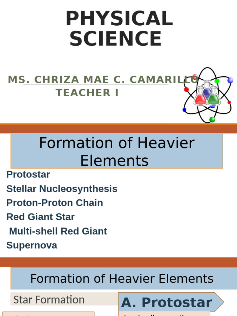 Q1 Stellar Nucleosynthesis | PDF