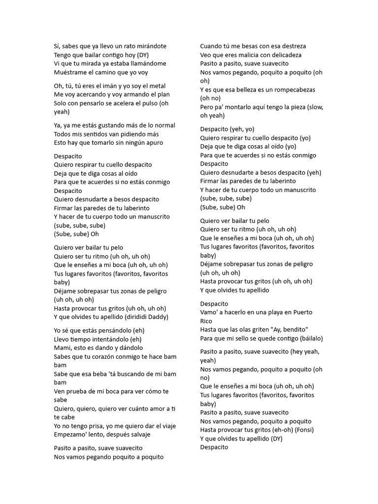 Despacito | PDF