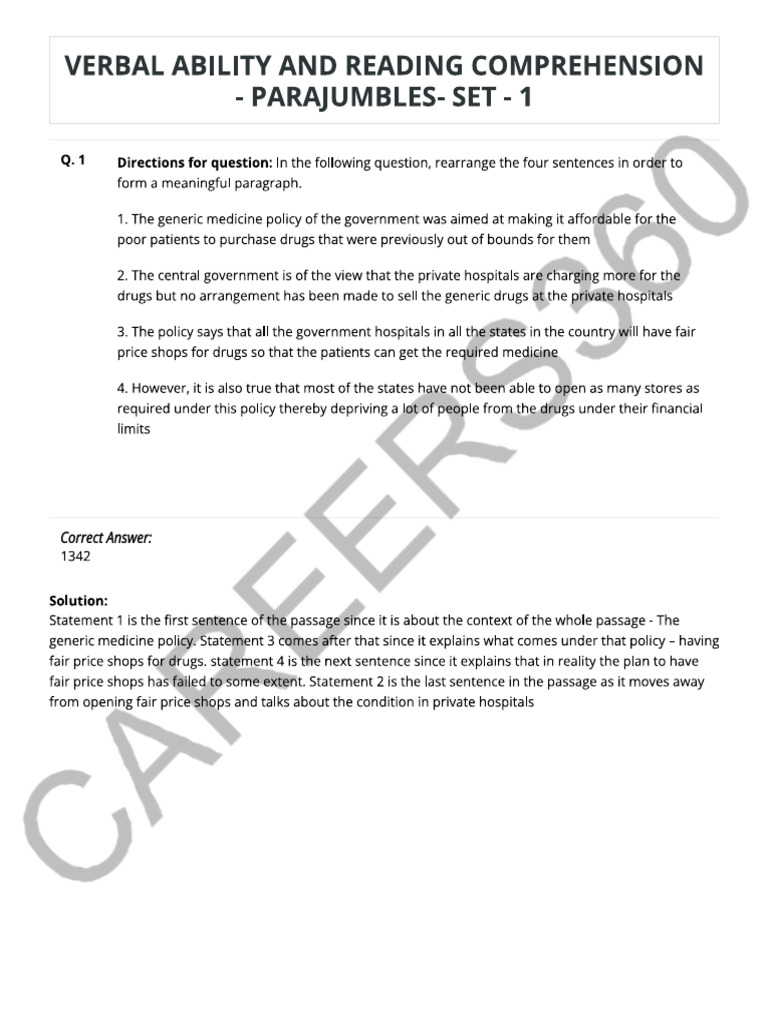 PARAJUMBLES - SET - 1 Watermark | PDF
