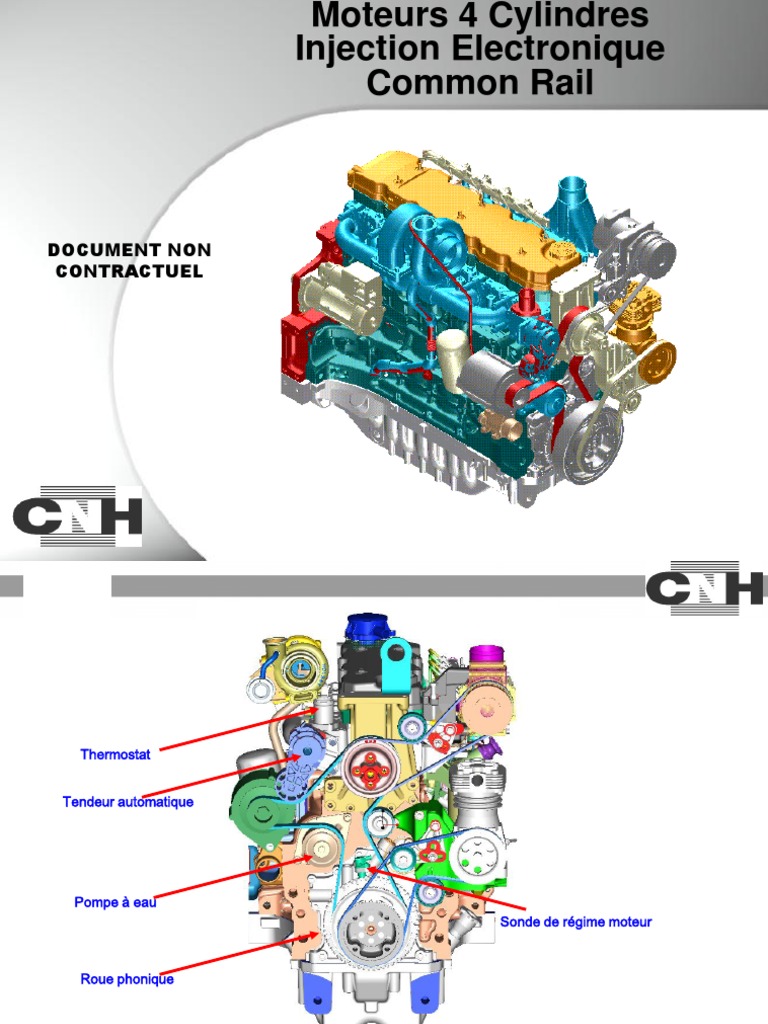 Common Rail en Français PDF Moteurs Machine