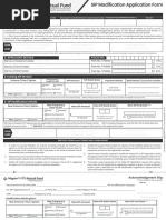 CAMS - Form For Cancellation of SIP - SWP - STP | PDF