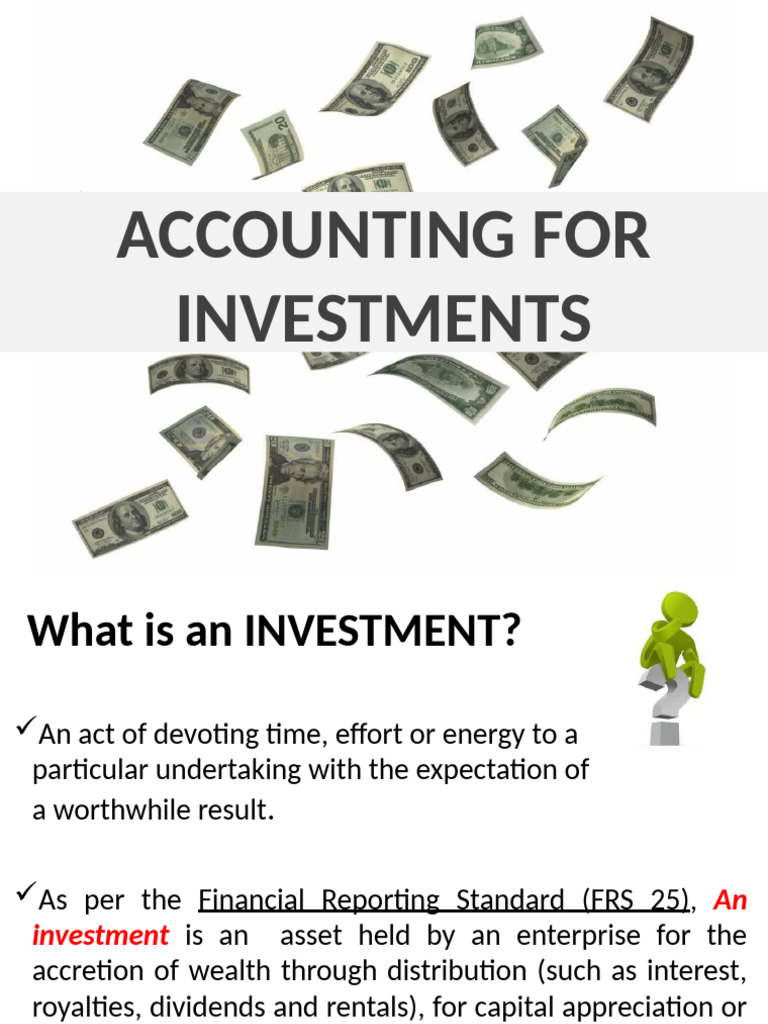 Understanding Investment Accounting Basics | PDF | Investing | Balance ...