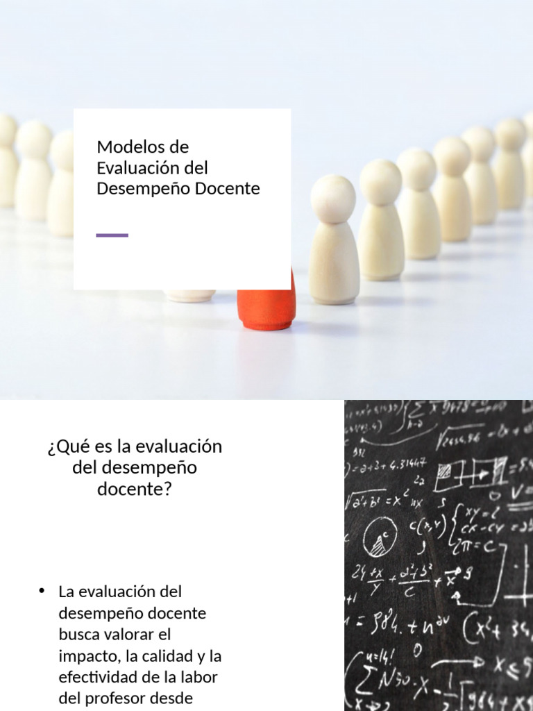 Modelos de Evaluación Docente | PDF