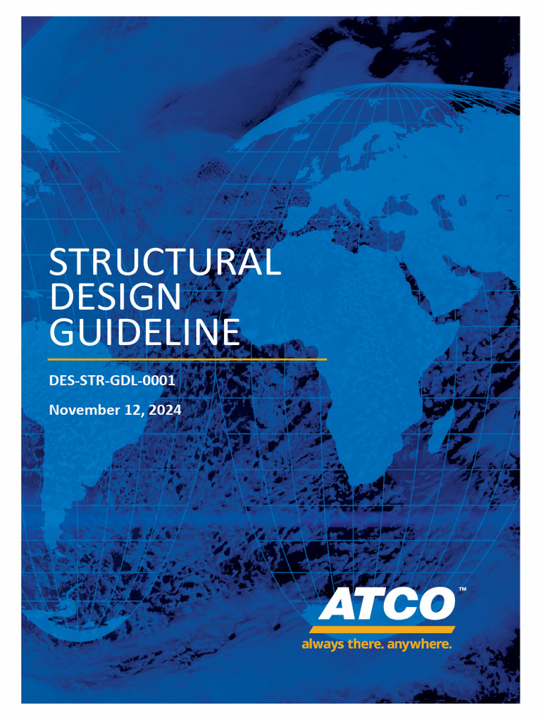 Structural Design Guidelines for ATCO | PDF | Structural Load | Snow
