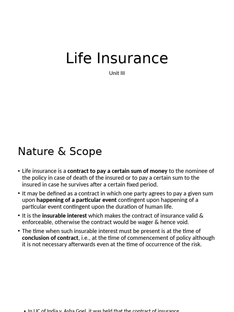 Understanding Life Insurance Types | PDF | Insurance | Life Insurance