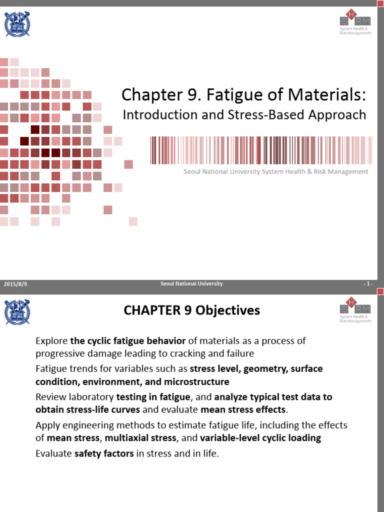 Fatigue of Materials: Stress Analysis | PDF | Fatigue (Material) | Fracture