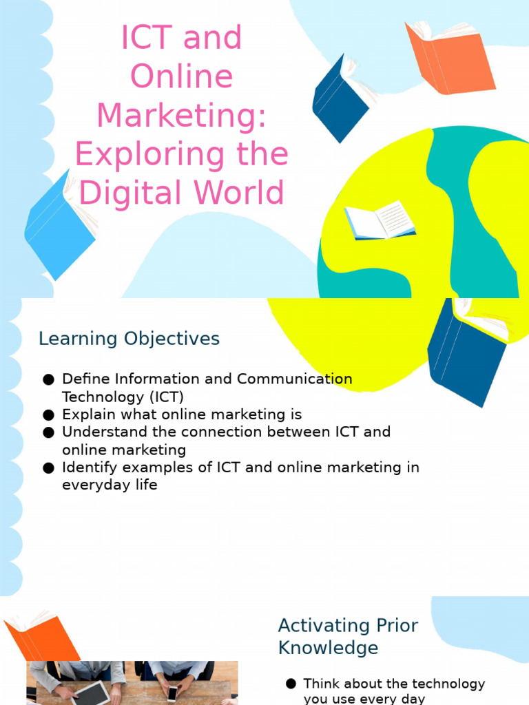 ICT and Online Marketing Overview | PDF | Educational Technology ...