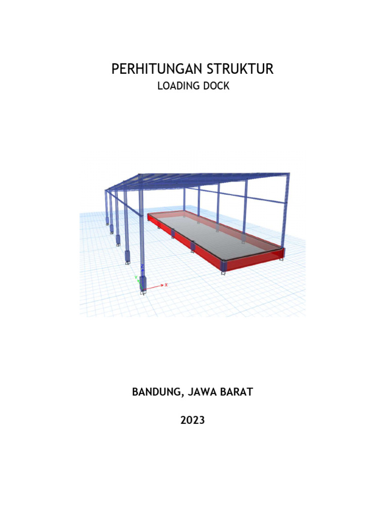 Perhitungan Struktur Loading Dock | PDF