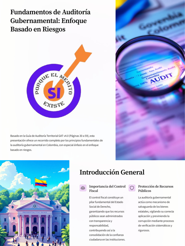 Fundamentos de Auditoría Gubernamental | PDF | Auditoría | Contralor